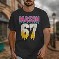 Baseball 6 7 Ice Cream Drip Number 67 Six Seven Meme Unisex T-Shirt Baseball 6 7 Ice Cream Drip Number 67 Six Seven Meme Unisex T-Shirt