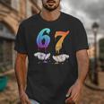 Baseball 67 Ice Cream Drip Six Seven Boys Meme Unisex T-Shirt Baseball 67 Ice Cream Drip Six Seven Boys Meme Unisex T-Shirt