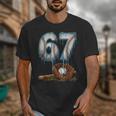 Baseball 67 Six Seven Meme 6-7 Drip Baseball Boys Men Unisex T-Shirt Baseball 67 Six Seven Meme 6-7 Drip Baseball Boys Men Unisex T-Shirt