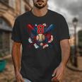 Baseball 8 Year Old Splash Drip 8th Birthday Boy Number 8 Unisex T-Shirt Baseball 8 Year Old Splash Drip 8th Birthday Boy Number 8 Unisex T-Shirt
