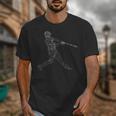 Baseball Batter Line Abstract Geometry Team Player Family Unisex T-Shirt Baseball Batter Line Abstract Geometry Team Player Family Unisex T-Shirt