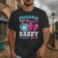 Baseball Or Bows Daddy Loves You Gender Reveal Family Unisex T-Shirt Baseball Or Bows Daddy Loves You Gender Reveal Family Unisex T-Shirt