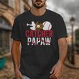 Baseball Catcher Papaw Proud Papaw Of A Baseball Catcher Unisex T-Shirt Baseball Catcher Papaw Proud Papaw Of A Baseball Catcher Unisex T-Shirt