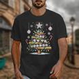 Baseball Christmas Tree Lights Unisex T-Shirt Baseball Christmas Tree Lights Unisex T-Shirt
