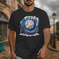 Baseball Drip For Boys Ice Cream Drip Youth Baseball Boys Unisex T-Shirt Baseball Drip For Boys Ice Cream Drip Youth Baseball Boys Unisex T-Shirt