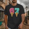 Baseball Drip Ice Cream 67 Baseball Unisex T-Shirt