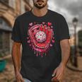 Baseball Drip Ice Cream Sprinkles Valentines Day Baseball Unisex T-Shirt Baseball Drip Ice Cream Sprinkles Valentines Day Baseball Unisex T-Shirt