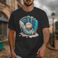 Baseball Drip Ice Cream Sprinkless Glove Boy Kid Unisex T-Shirt