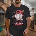 Baseball Drip Icecream Boy Kids Valentine Unisex T-Shirt Baseball Drip Icecream Boy Kids Valentine Unisex T-Shirt