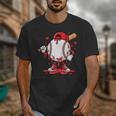 Baseball Drip Icecream Men Boy Valentine Unisex T-Shirt