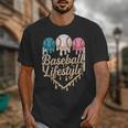 Baseball Drip Icecream Unisex T-Shirt Baseball Drip Icecream Unisex T-Shirt