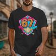 Baseball Drip Jersey Number 67 For Players & 67th Birthday Unisex T-Shirt Baseball Drip Jersey Number 67 For Players & 67th Birthday Unisex T-Shirt