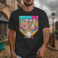 Baseball Drip Number 67 Ice Cream Home Plate Drip Unisex T-Shirt Baseball Drip Number 67 Ice Cream Home Plate Drip Unisex T-Shirt