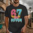 Baseball Drip Number 67 Player Trendy 6 7 Meme Unisex T-Shirt Baseball Drip Number 67 Player Trendy 6 7 Meme Unisex T-Shirt