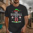 The Baseball Elf Christmas Sport Lovers Xmas Elf Unisex T-Shirt The Baseball Elf Christmas Sport Lovers Xmas Elf Unisex T-Shirt