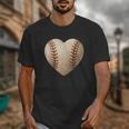 Baseball Heart Shape Valentines Day Love Boys Kids Men Unisex T-Shirt Baseball Heart Shape Valentines Day Love Boys Kids Men Unisex T-Shirt