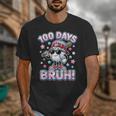 Baseball Ice Cram Drip 100 Days Of School 100th Boys Youth Unisex T-Shirt