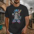 Baseball Ice Cream Drip For Boys And Girls Batter Game Day Unisex T-Shirt Baseball Ice Cream Drip For Boys And Girls Batter Game Day Unisex T-Shirt