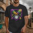 Baseball Ice Cream Drip Boys Mardi Gras Carnival Party Mask Unisex T-Shirt