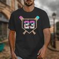 Baseball Ice Cream Drip Number 23 Player 23rd Birthday Unisex T-Shirt Baseball Ice Cream Drip Number 23 Player 23rd Birthday Unisex T-Shirt
