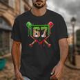 Baseball Ice Cream Drip Number 67 Player 6 7 Christmas Pjs Unisex T-Shirt