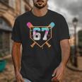 Baseball Ice Cream Drip Number 67 Player Six Seven Meme 6 7 Unisex T-Shirt Baseball Ice Cream Drip Number 67 Player Six Seven Meme 6 7 Unisex T-Shirt