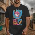 Baseball Ice Cream Drip Six Seven Gen Alpha Slang Meme 67 Unisex T-Shirt Baseball Ice Cream Drip Six Seven Gen Alpha Slang Meme 67 Unisex T-Shirt