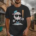 Baseball Ice Cream Drip Sports Boys Kids Youth Men Unisex T-Shirt