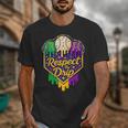 Baseball Ice Cream Respect The Drip Mardi Gras Carnival Boys Unisex T-Shirt