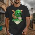 Baseball Life Style Ice Cream Drip Green Unisex T-Shirt Baseball Life Style Ice Cream Drip Green Unisex T-Shirt