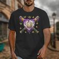 Baseball Mardi Gras Carnival Party Mask Ice Cream Drip Boys Unisex T-Shirt Baseball Mardi Gras Carnival Party Mask Ice Cream Drip Boys Unisex T-Shirt