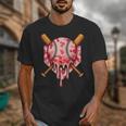 Baseball Pink Camo Ice Cream Youth Boys Girls Unisex T-Shirt Baseball Pink Camo Ice Cream Youth Boys Girls Unisex T-Shirt
