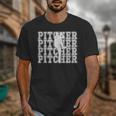 Baseball Pitcher Player Team Sport Lover Family Friends Fans Unisex T-Shirt Baseball Pitcher Player Team Sport Lover Family Friends Fans Unisex T-Shirt
