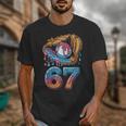 Baseball Player 67 Number 67th Sports Ice Cream Drip Unisex T-Shirt Baseball Player 67 Number 67th Sports Ice Cream Drip Unisex T-Shirt