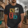 Baseball Player Collage Men Kids Coach Youth Boys Unisex T-Shirt Baseball Player Collage Men Kids Coach Youth Boys Unisex T-Shirt