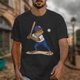 Baseball Puerto Rico Patriotic Flag Boricua Baseball Player Unisex T-Shirt Baseball Puerto Rico Patriotic Flag Boricua Baseball Player Unisex T-Shirt