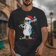 Baseball Snowman Drip Cool Christmas Men Boys Girls Unisex T-Shirt Baseball Snowman Drip Cool Christmas Men Boys Girls Unisex T-Shirt