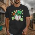 Baseball St Patricks Day Lucky Baseball Player Shamrock Unisex T-Shirt Baseball St Patricks Day Lucky Baseball Player Shamrock Unisex T-Shirt