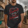 Baseball Is My Valentine Coach Player Lovers Cool Sport Love Unisex T-Shirt Baseball Is My Valentine Coach Player Lovers Cool Sport Love Unisex T-Shirt