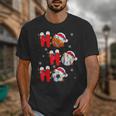 Basketball Baseball Soccer Christmas Ho Ho Ho Santa Xmas Unisex T-Shirt Basketball Baseball Soccer Christmas Ho Ho Ho Santa Xmas Unisex T-Shirt