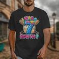Blue Checkered I Was 6 Now I'm 7 Birthday Cake Baseball Drip Unisex T-Shirt Blue Checkered I Was 6 Now I'm 7 Birthday Cake Baseball Drip Unisex T-Shirt