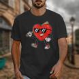 Boy Valentines Day Heart Love Baseball Boys Men Kids Unisex T-Shirt Boy Valentines Day Heart Love Baseball Boys Men Kids Unisex T-Shirt