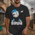 Boys Baseball Graphic Tee Teen Apparel Cute Meme Bruh Unisex T-Shirt Boys Baseball Graphic Tee Teen Apparel Cute Meme Bruh Unisex T-Shirt