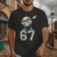 Boys Kids 67 Six Seven Sunglasses Dabbing Baseball Lover Unisex T-Shirt