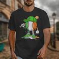 Boys St Patricks Day Kids Baseball Player Ice Cream Drip Unisex T-Shirt Boys St Patricks Day Kids Baseball Player Ice Cream Drip Unisex T-Shirt