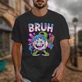 Bruh Baseball Drip Boys Youth Ice Cream Dripping Baseball Unisex T-Shirt
