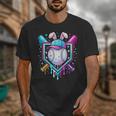 Bunny Baseball Hat With Ice Cream Easter Day Boys Kids Girls Unisex T-Shirt Bunny Baseball Hat With Ice Cream Easter Day Boys Kids Girls Unisex T-Shirt