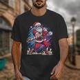 Christmas Baseball Santa Game Day Xmas Boys Kids Men Unisex T-Shirt Christmas Baseball Santa Game Day Xmas Boys Kids Men Unisex T-Shirt