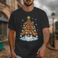 Christmas Baseball Tree Lights Xmas Unisex T-Shirt Christmas Baseball Tree Lights Xmas Unisex T-Shirt