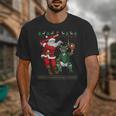 Christmas Santa Baseball Ugly Sweater Unisex T-Shirt Christmas Santa Baseball Ugly Sweater Unisex T-Shirt